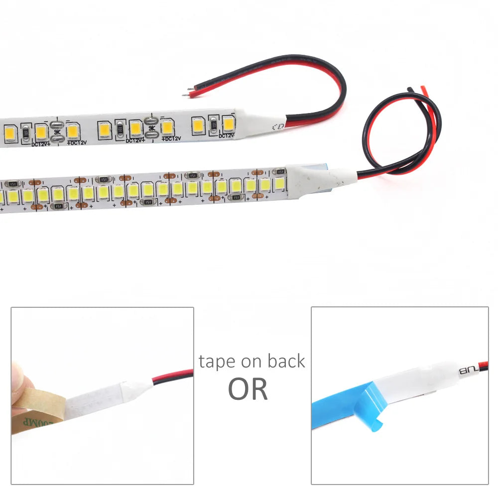 Tira LED 12V SMD 2835 - Luz Cálida para Decorar