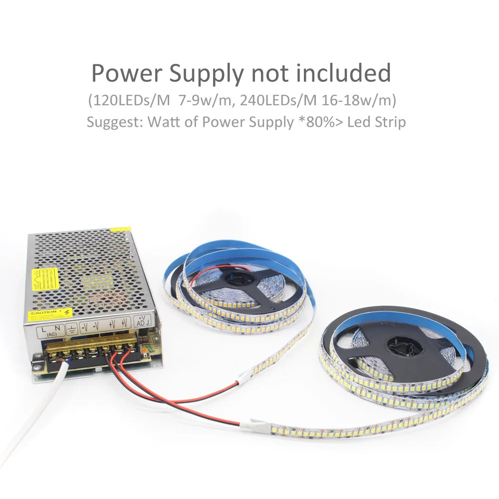 Tira LED 12V SMD 2835 - Luz Cálida para Decorar