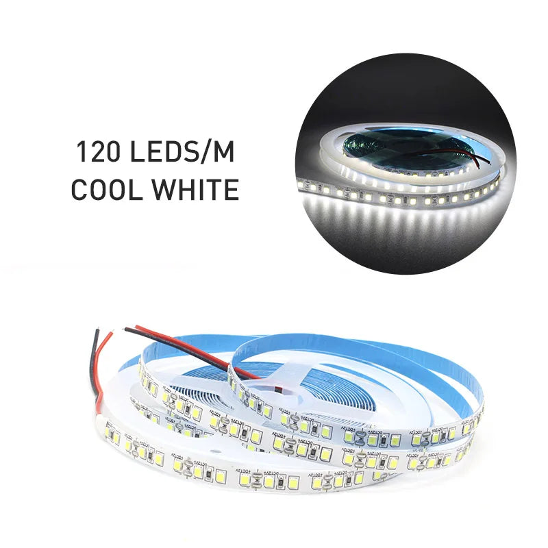 Tira LED 12V SMD 2835 - Luz Cálida para Decorar