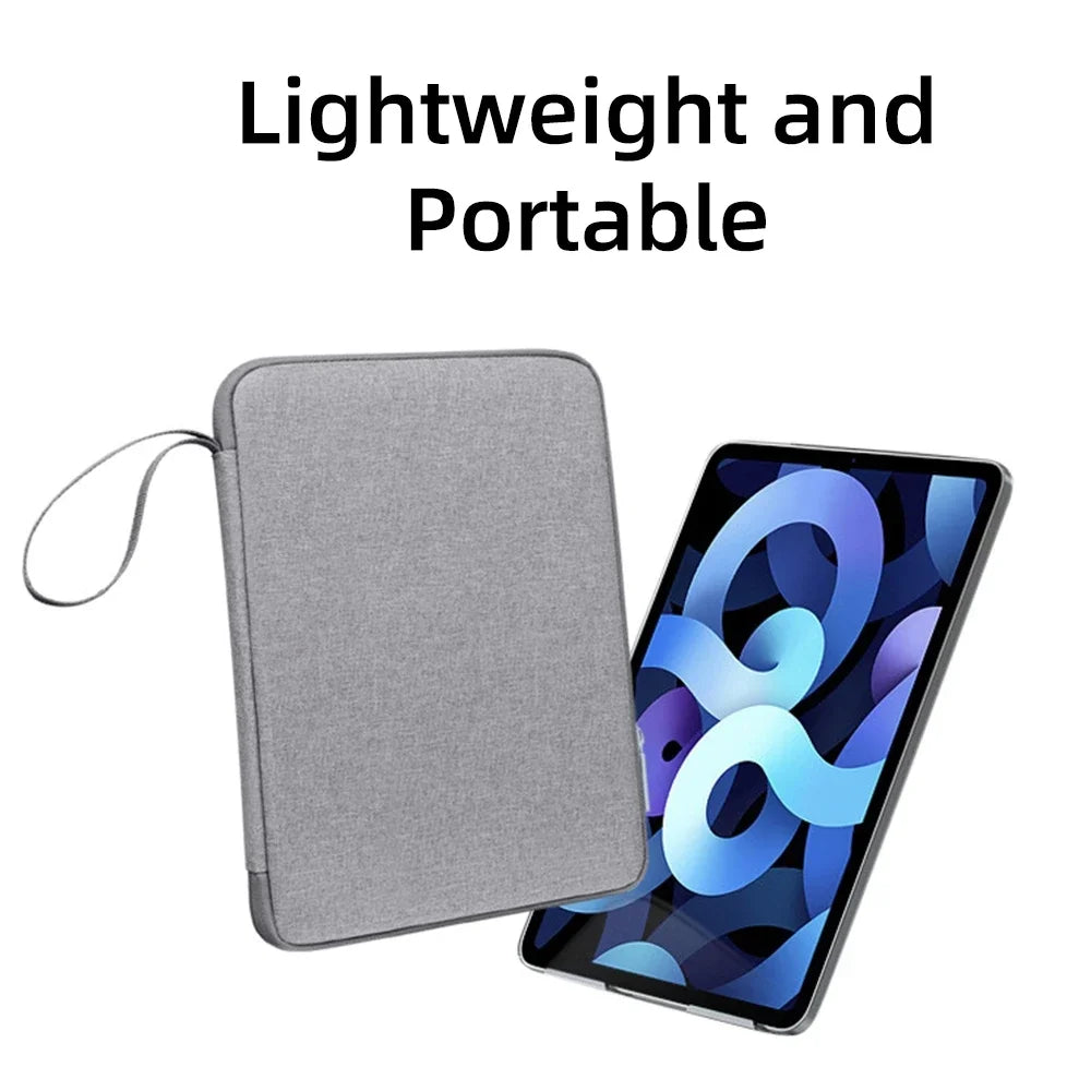 Funda Bolso para Tablet 9-13 Pulgadas — Compatible con iPad Air, iPad Pro, Funda Protectora de Viaje