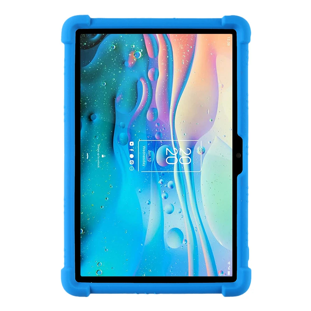 Funda Silicona para TCL Tab 10 5G / Tab 10S 10.1" — Con Soporte PC, Ideal para Niños (9080G/9081X/9183W)