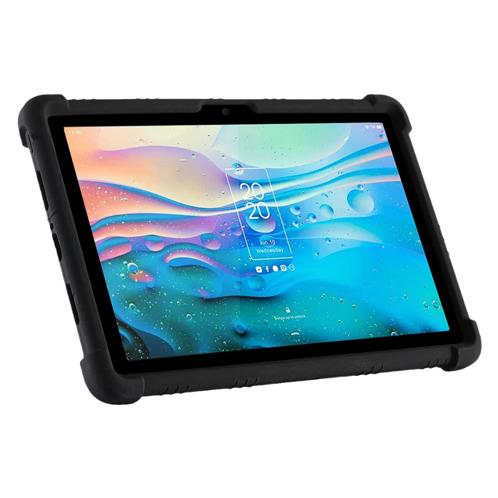 Funda Silicona para TCL Tab 10 5G / Tab 10S 10.1" — Con Soporte PC, Ideal para Niños (9080G/9081X/9183W)
