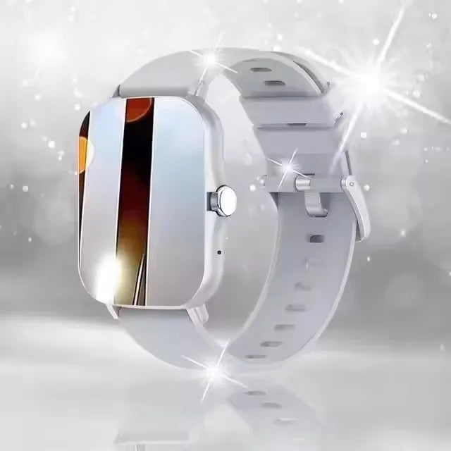 Smartwatch Pantalla Táctil 2.01" con Llamadas Bluetooth – Compatible con iPhone y Android