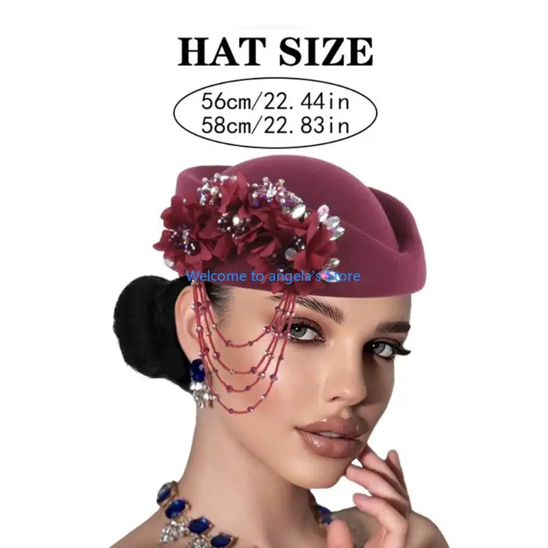 Gorro elegante para mujer