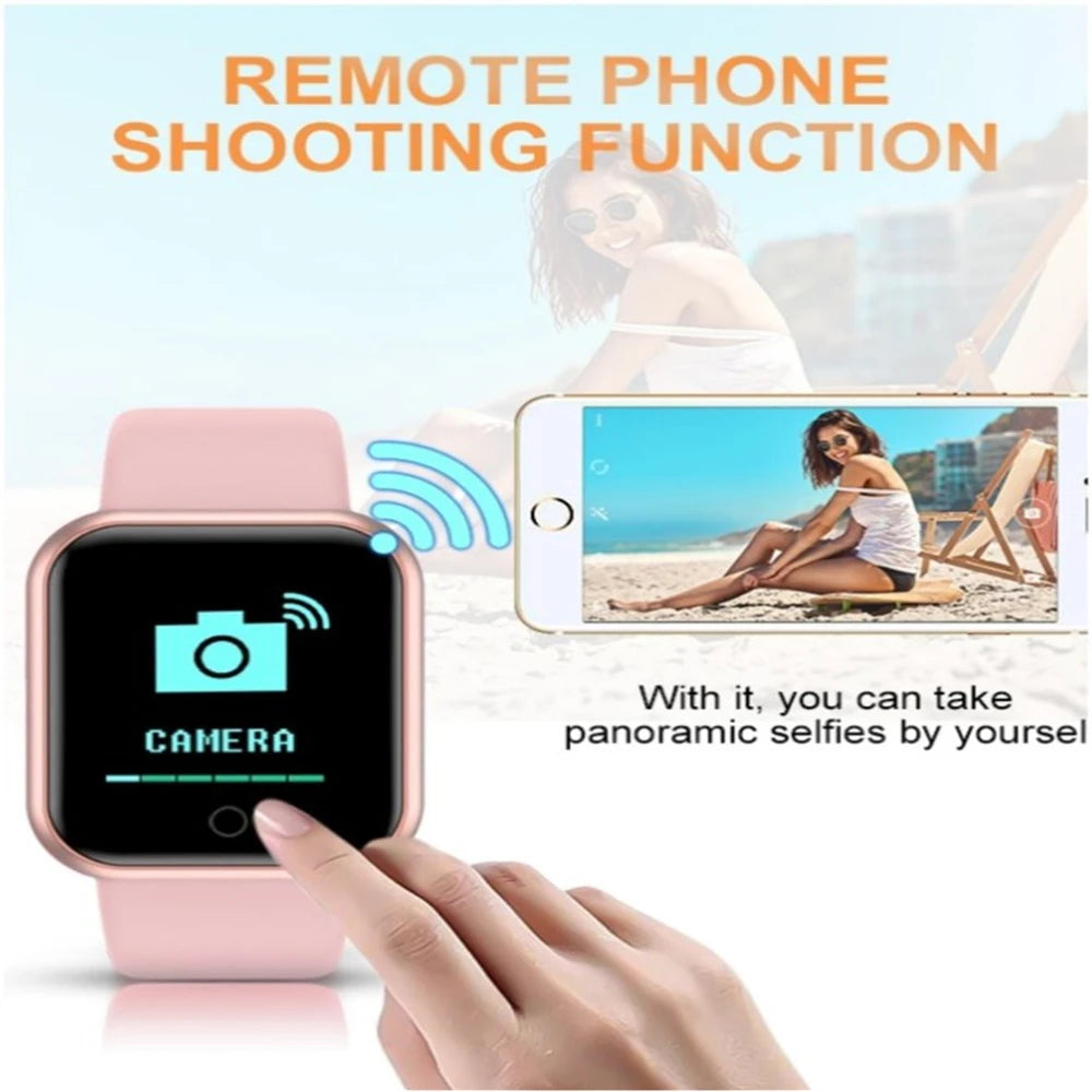 Smartwatch Deportivo Bluetooth para Hombre y Mujer – Monitor de Ritmo Cardíaco, Sueño y Fitness