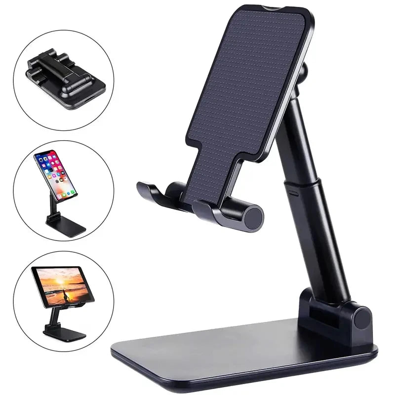 Soporte Regulable para Celular y Tablet - Aluminio Plegable Universal