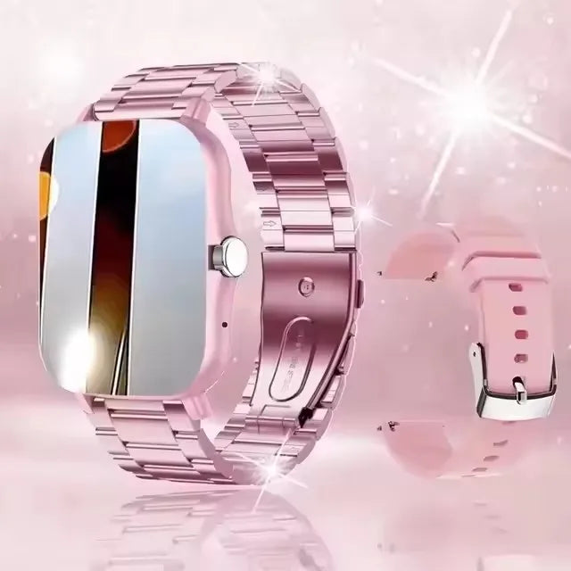 Smartwatch Pantalla Táctil 2.01" con Llamadas Bluetooth – Compatible con iPhone y Android